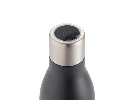 Parana Trinkflasche recy.Edelstahl, 550 ml. UV-Desinfektionsfunktion