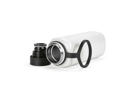 Ural Trinkflasche recy.Edelstahl, 820 ml. 360° Push-Verschluss