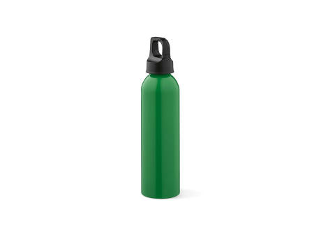 Mackenzie Trinkflasche rAluminium, 690 ml. Auslaufsicher. Mit Karabinerdeckel