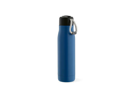 Lena Trinkflasche recy.Edelstahl, 570 ml. Mit Tragegriff aus rPET