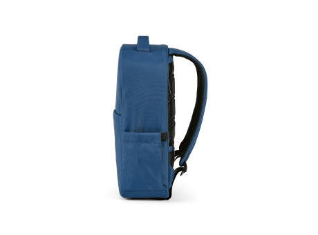 Budapest 16L Rucksack aus rPET. Vordertasche. Laptops bis 17"
