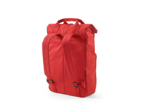 Warsaw 20L Rucksack aus rPET.Roll-Top- und Schnallenverschluss