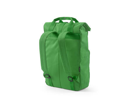 Warsaw 20L Rucksack aus rPET.Roll-Top- und Schnallenverschluss