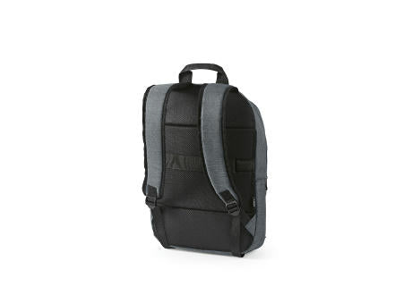 Vilnius 18L Rucksack aus rPET. Fronttasche. Laptops bis 17"