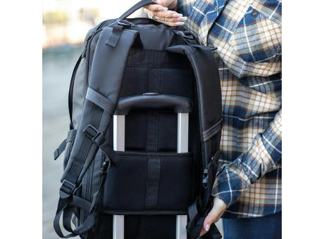 Rivin 18L Rucksack aus rPET. Reflektive Tasche. Laptops bis 17"