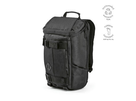 Paso 20L Rucksack aus rPET. Untere Schlaufen. Laptops bis 17"