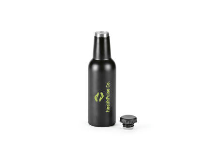 Sepik Trinkflasche recy.Edelstahl, 360 ml. Doppelwandig. Auslaufsicher