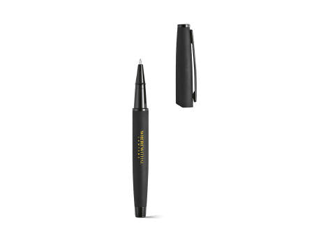 Dreiser Kugelschreiber recy. Edelstahl. Schwarze Dokumental®-Tinte