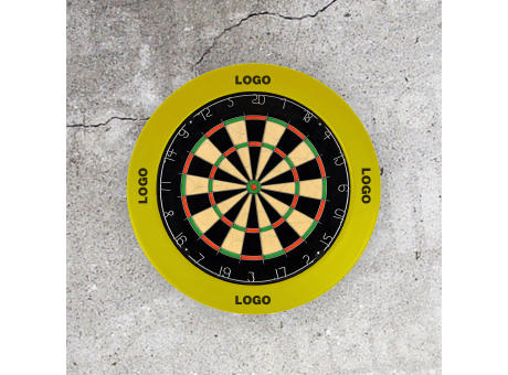 2 in 1 Dartscheibe 69 aus Vlies | komplett individuell bedruckbar