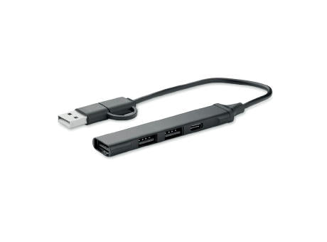4 Port USB Hub