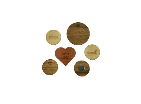 NFC Holzmagnet
