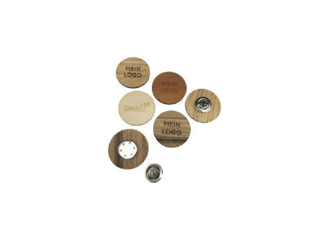 NFC Holzbutton Magnet