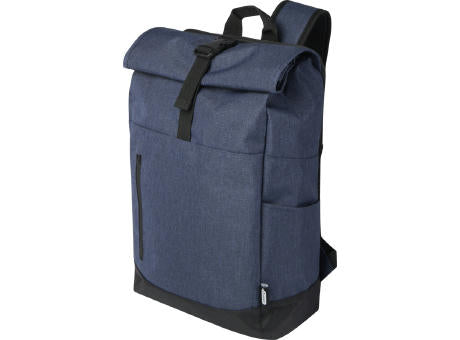 Libra 15,6" GRS recycelter Rolltop Laptop-Rucksack 12L