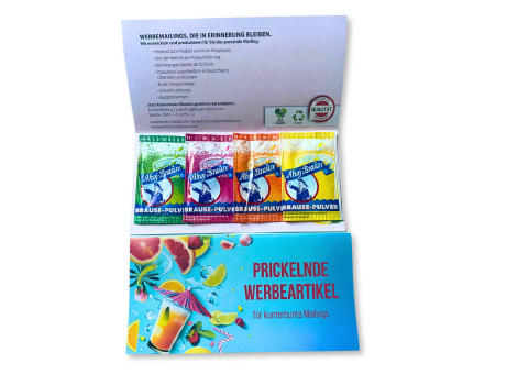 Brausepulver-Mailing 4er Set