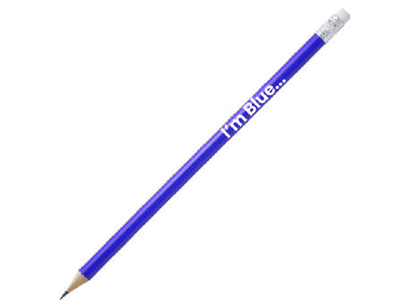 SABA Bleistift mit Radierer und geschliffener Spitze Peekay