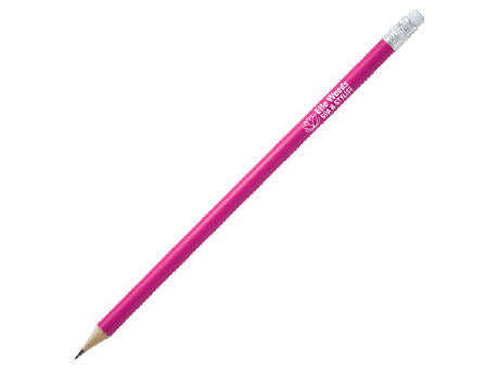 SABA Bleistift mit Radierer und geschliffener Spitze Peekay