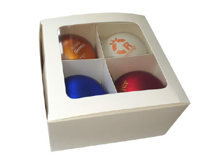 Weihnachtskugeln 8 cm , Christbaumkugeln
