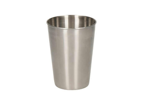 Edelstahlbecher "Metallo", 270 ml