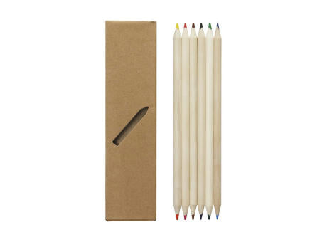 Malstifte "Duo", 6er Set