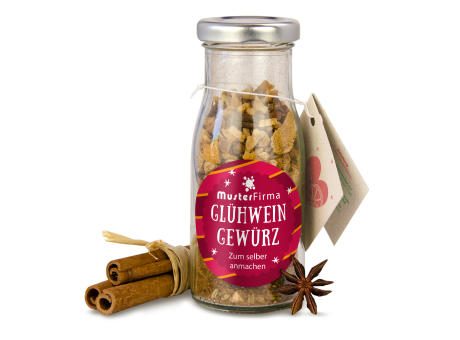 DIY Flasche - Glühweingewürz