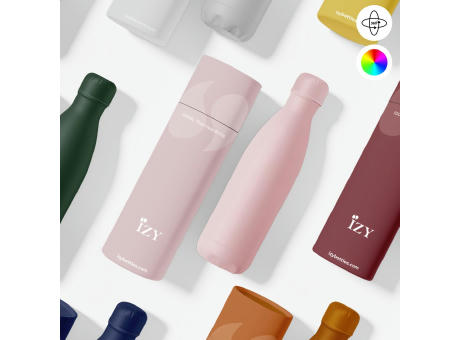 Trinkflasche / Thermos Flasche - Rosa - 500 ml