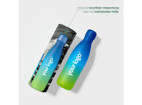 Trinkflasche / Thermos Flasche - 360° Rundum Bedruckt (FC) - 500 ml