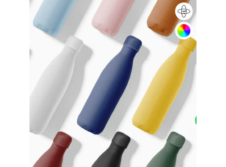 Trinkflasche / Thermos Flasche - Rosa - 500 ml