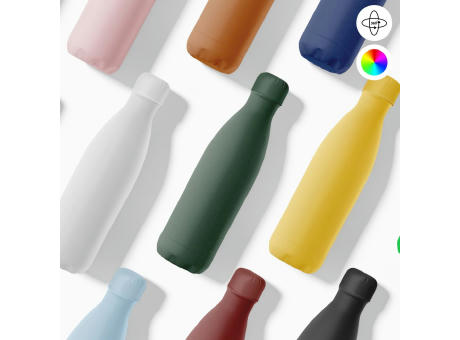 Trinkflasche / Thermos Flasche - Rosa - 500 ml