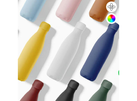 Trinkflasche / Thermos Flasche - Rosa - 500 ml