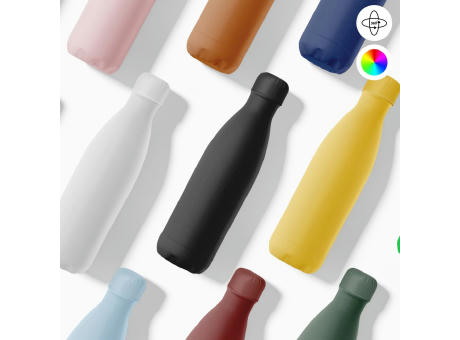 Trinkflasche / Thermos Flasche - Rosa - 500 ml