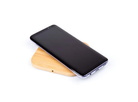 Wireless Charger Bamboo square