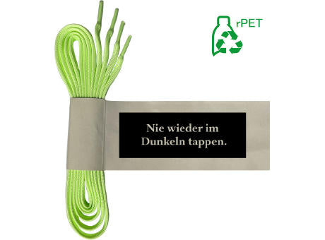 Schnürsenkel Schlauchware rPET fluoreszierend