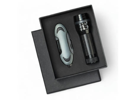 Set Colorado I: LED-Taschenlampe und Taschenmesser