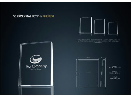 Crystal-Trophy  The Best  (XL)