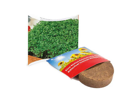 Plant-Tab mit Samen - Basilikum