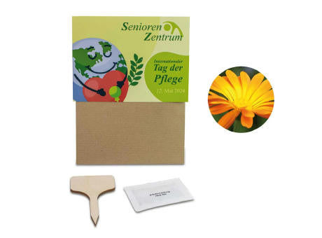 Pflanz-Set - 2er-Set - Basilikum / Gartenkresse