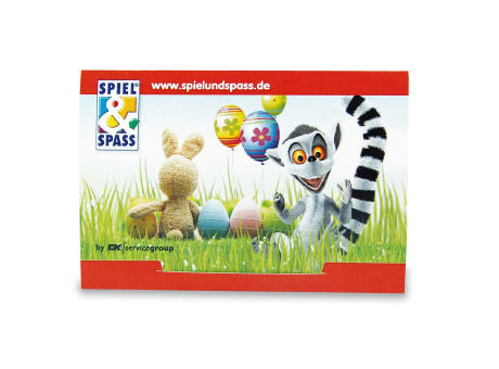 Colour-Card Five - mit Digitaldruck