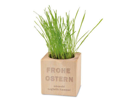 Pflanz-Holz - Standardmotiv - Ostern - ohne Lasergravur