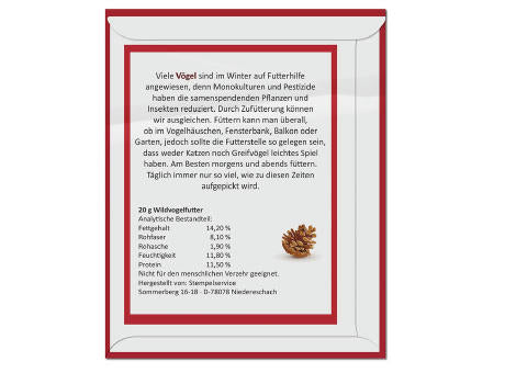 Vogelfutter-Tütchen - Individuell