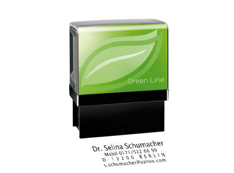 Stempelautomat "Green Line" - Printer 20 - ohne Digitaldruck