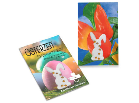Samen-Karte-Mini Ostern - Basilikum