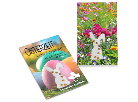 Samen-Karte-Mini Ostern - Basilikum