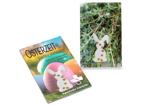 Samen-Karte-Mini Ostern - Basilikum