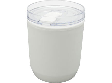 Hudson 180 ml doppelwandiger Becher aus recyceltem Kunststoff