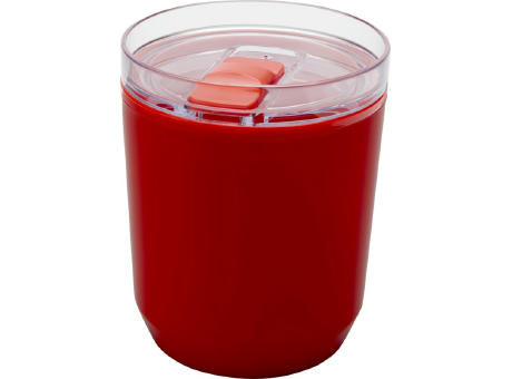 Hudson 180 ml doppelwandiger Becher aus recyceltem Kunststoff