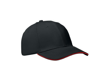 Baseball cap 6 panels 260g/m²