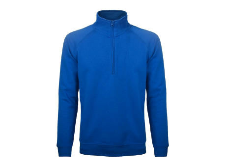 BS Sirio Pullover mit halbem Reißverschluss, 280 gr/m²