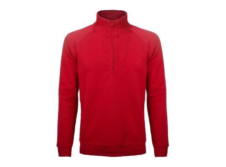 BS Sirio Pullover mit halbem Reißverschluss, 280 gr/m²