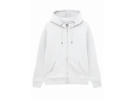 BS Vega Hoodie mit durchgehendem Reißverschluss, 280 gr/m²