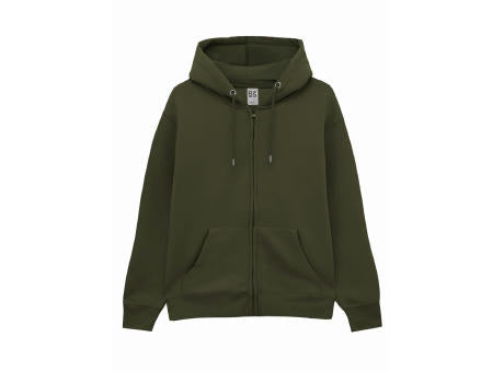 BS Vega Hoodie mit durchgehendem Reißverschluss, 280 gr/m²